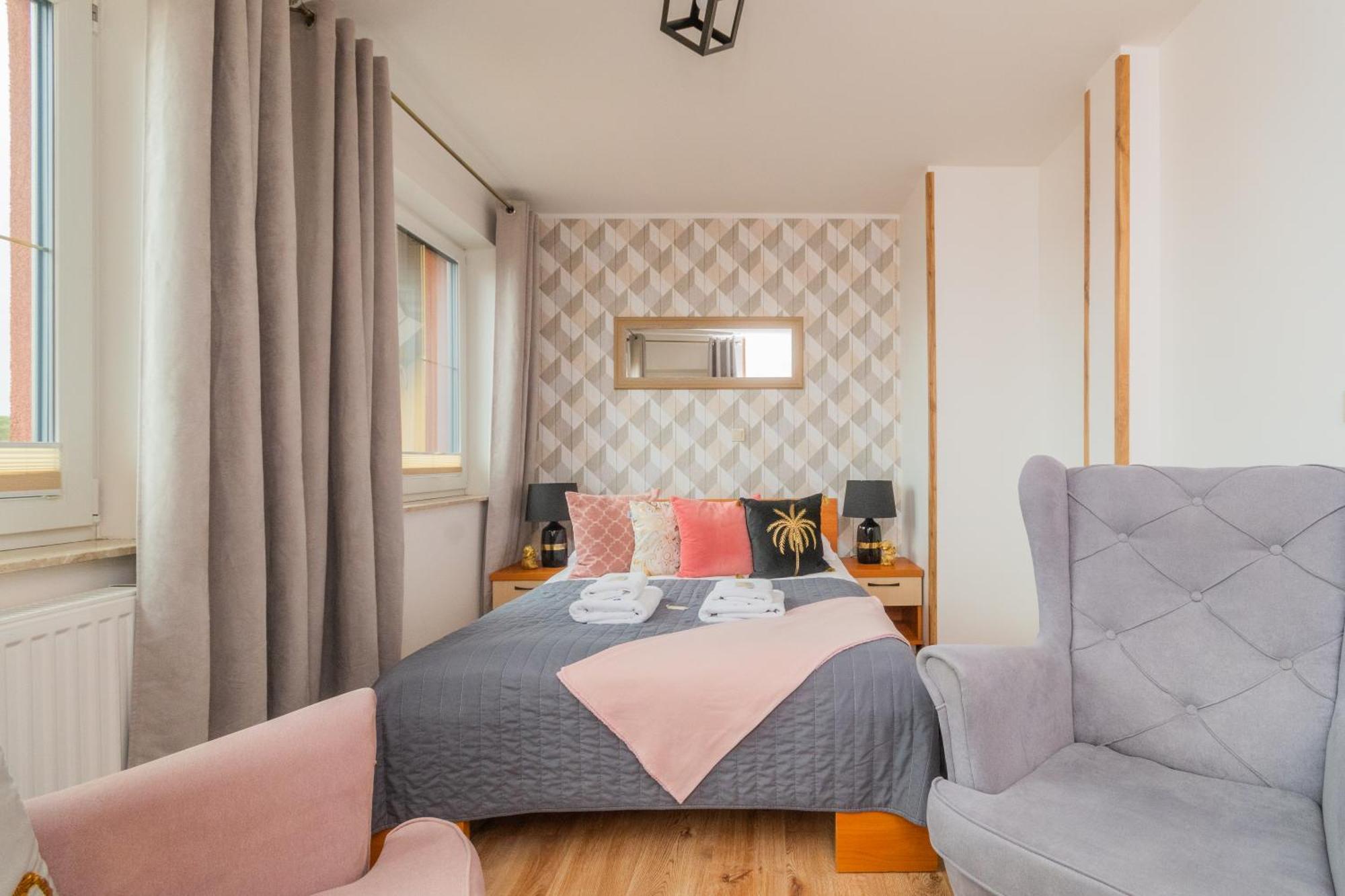 Bed and Breakfast Monika II Krynica Morska Pokoj fotografie