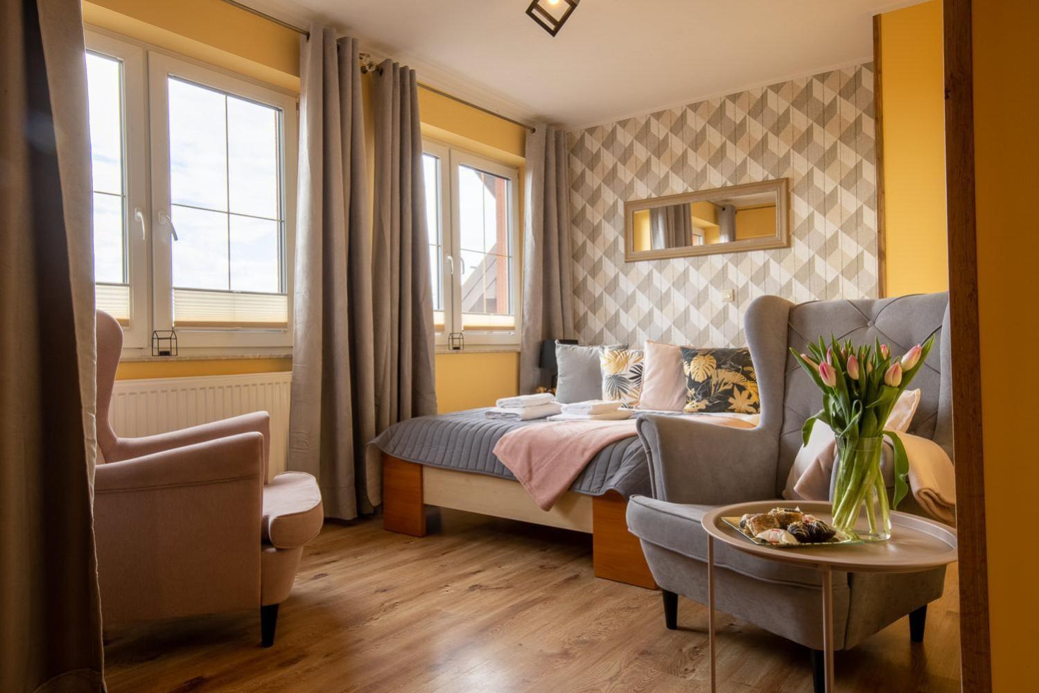 Bed and Breakfast Monika II Krynica Morska Pokoj fotografie