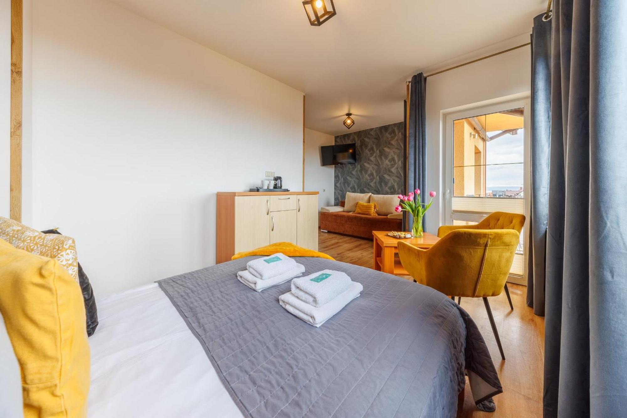 Bed and Breakfast Monika II Krynica Morska Pokoj fotografie