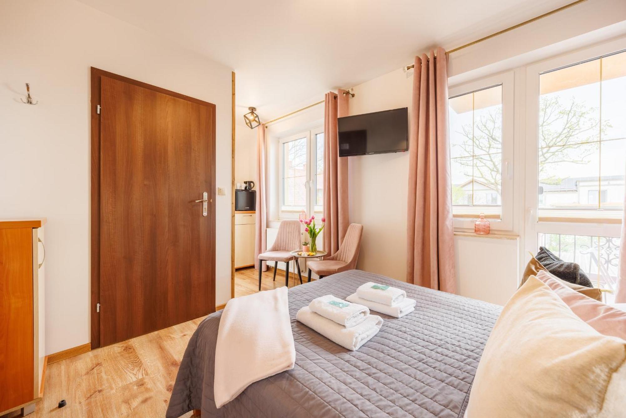 Bed and Breakfast Monika II Krynica Morska Pokoj fotografie